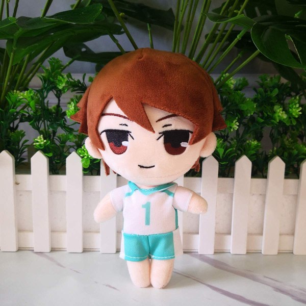 IC Anime Haikyuu plysjleker, 7,8''/20 cm (N4-Yu Nishinoya)