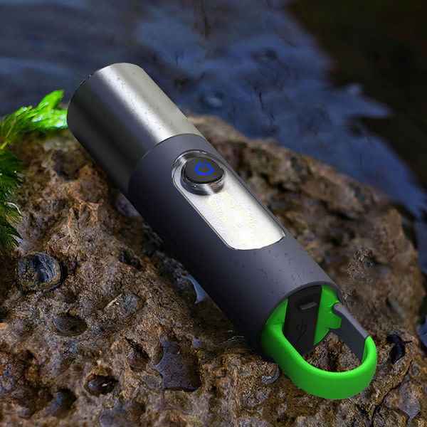 IC LED Genopladelig Taktisk Lommelygte LED Genopladelig Flashlight 2