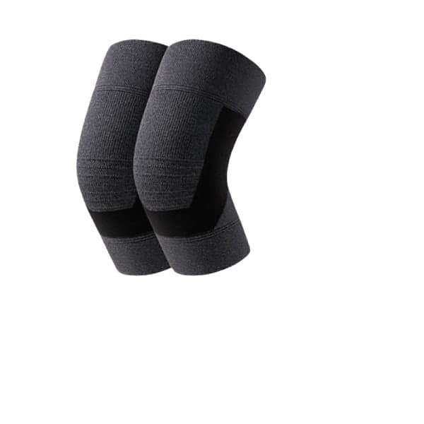 IC 2 stk - Knæbeskyttere til lindring af knæsmerter, sorte L(50-56CM)