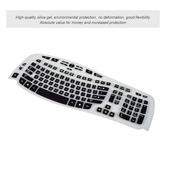 Logitech MK350 Langaton Bluetooth-näppäimistön suojus Musta Musta Svart