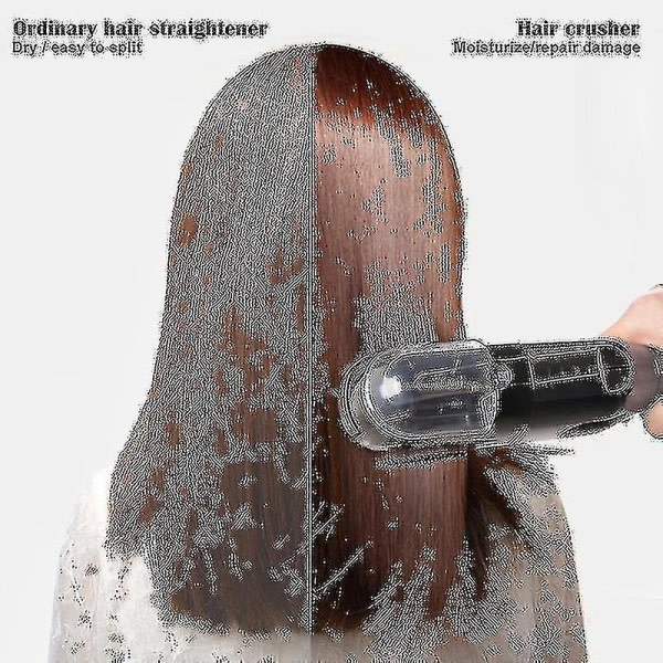 USB-genopladelig hårspidstrimmer med delt ende