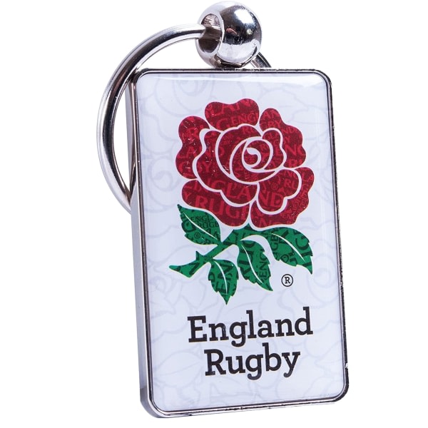 England RFU Rose Nyckelring One Size Vit/Röd Hvit/Rød One Size IC