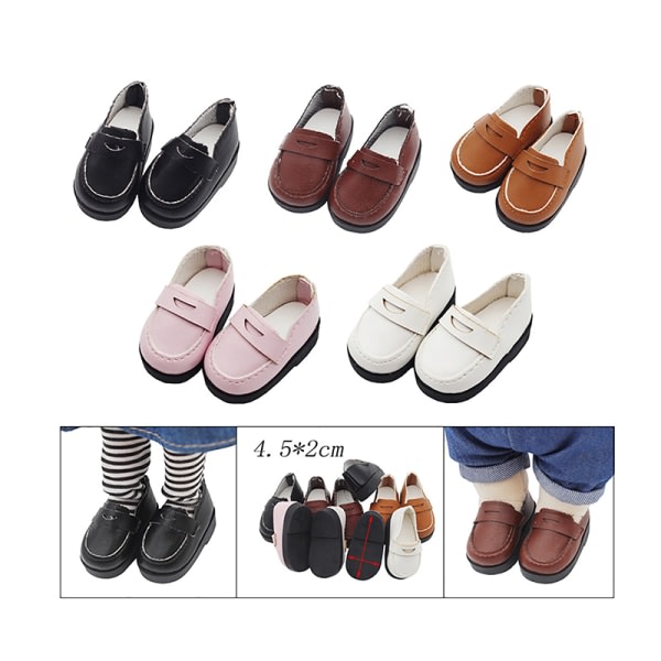 IC 20CM Docka Skor Dockor Kläder Kläder Docka Dress Up Dockhus Rosa