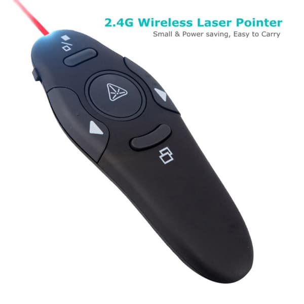 IC Presenter trådløs fjernkontroll 2,4 GHz USB peker for prosjekter