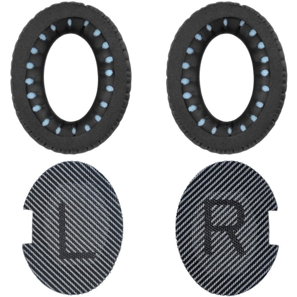 IC NOE 2x ørekuddar til Bose Quietcomfort 35 / QC35 Wirele