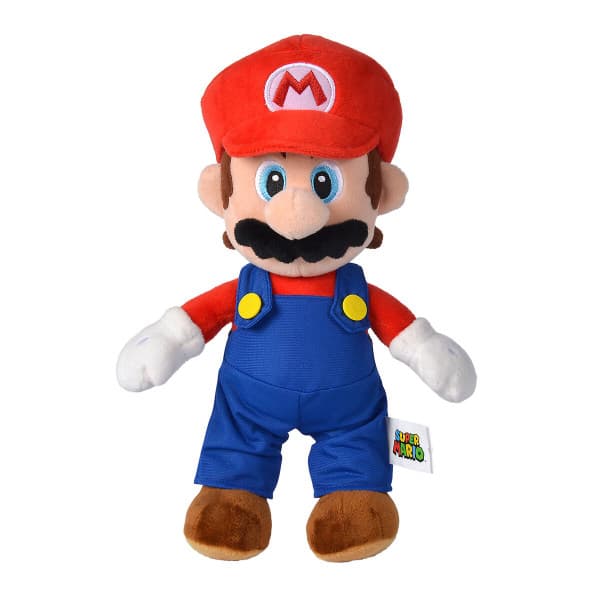 Super Mario Bros Mario plyslegetøj 30cm -1