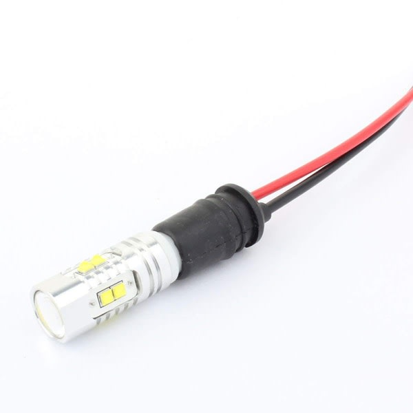 IC 4 stk T10 w5w LED / Halogenkontakt / Sokkelmontering Myk Svart