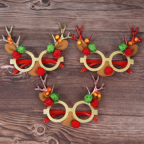 IC Christmas Elk Antlers Brillestel Rensdyrhorn Brillestel