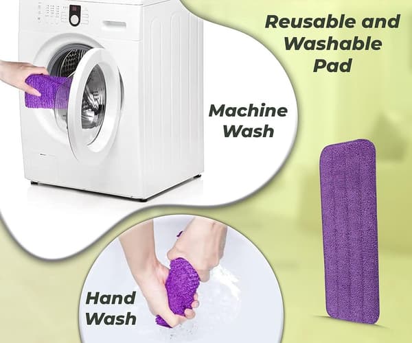 6 stycken - Spraymopprefill - Mopprefill Lämplig för mopp - Moppsystem - Mikrofiberduk - Mopprefill - Mikrofibermoppdyna Mopprefill