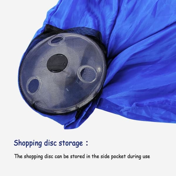 IC Shrink Disc Shopping, sammenleggbar handlepose, bærbar matpose