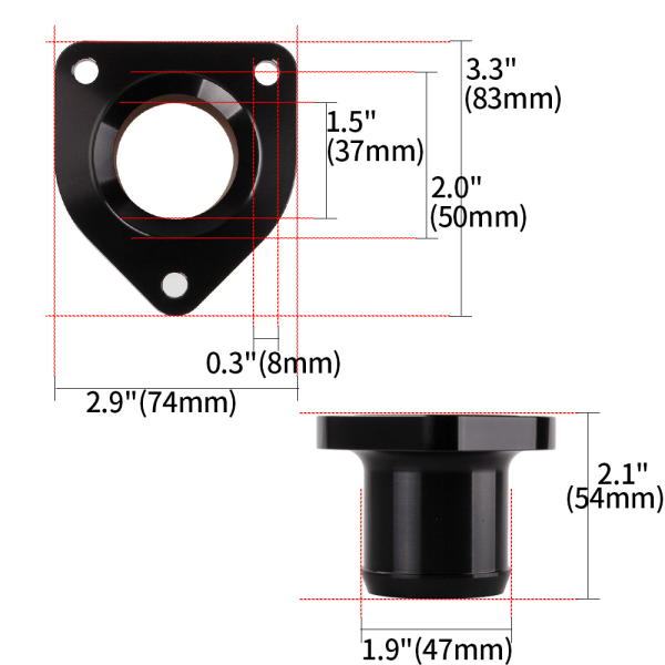 IC Reservedeler Rattkuddeførhøyer Aluminium VW4