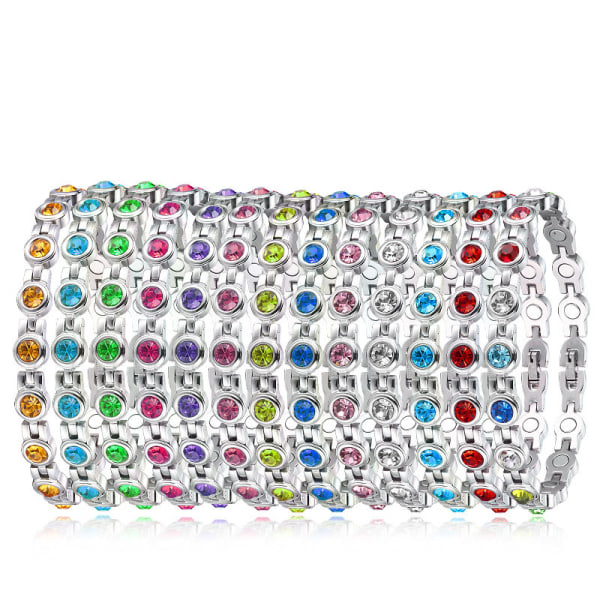 IC Lymfdränerande magnetiskt armband för viktminskning - rosa