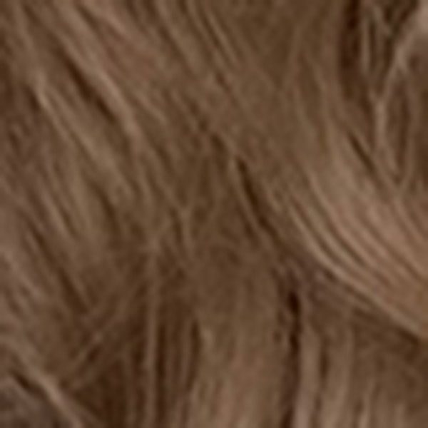 IC Peruk för, brun axellångt syntetiskt hår Peruk