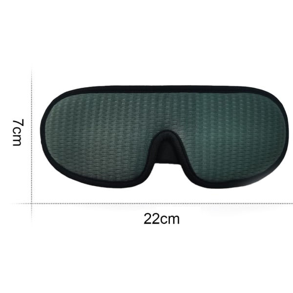 IC Lights Blockout Sömnmask för män kvinnor, cover för green
