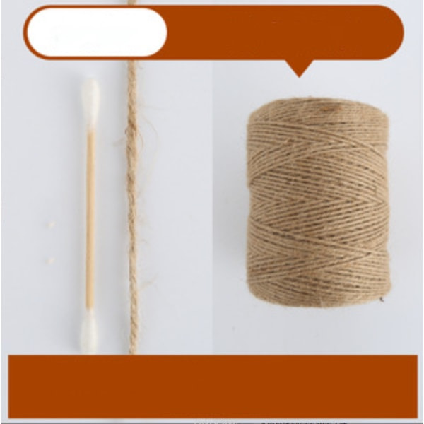 Luonnollinen hamppuköysi * 3 mm 300 m