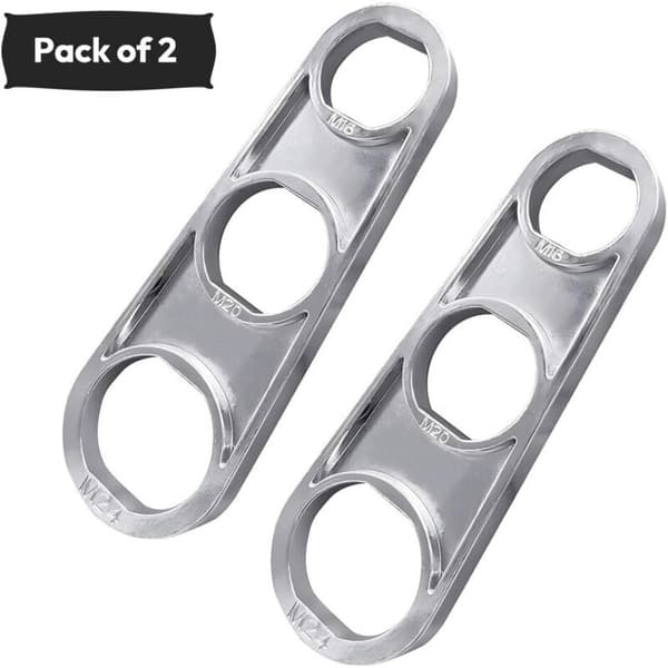 2 st Kranreparationsbubbelnyckel Passar M18/M18.5/M20/M22/M24/M28
