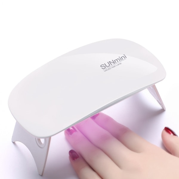 SUN Mini 18W LED UV-lampa för naglar - Rosa