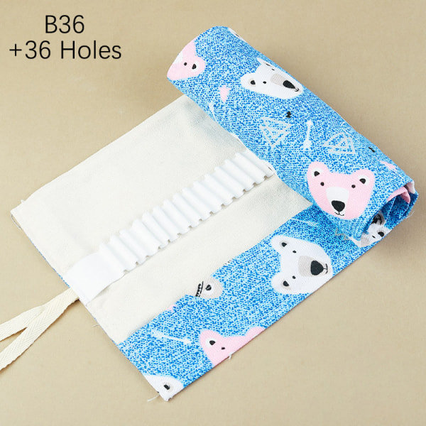 IC 12/36 hull Rulleetui Kawaii Skole Canvas Penn B24Hull