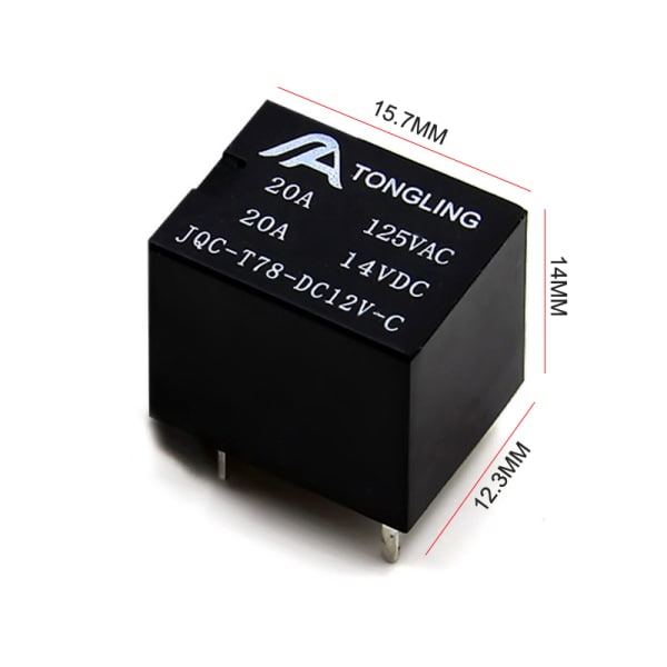 IC 5 ST T78 5 fot 12V DC 24V Hushållsapparater 20A Small Elect A2