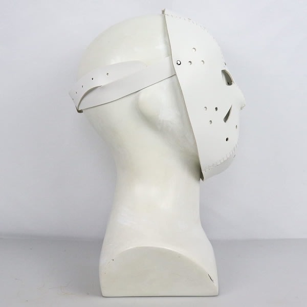 IC SINSEN Jason Voorhees Mask Läder Hockey Kostym Rekvisita Skrämmande Skräck Cosplay Mask Halloween Party White Jason