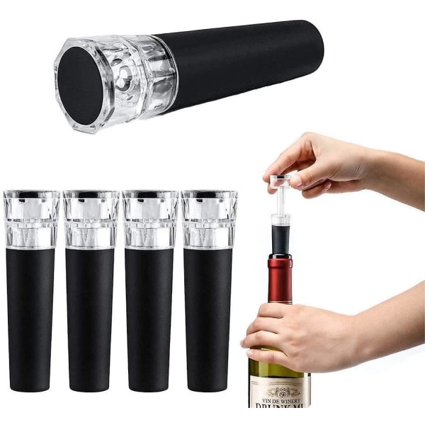 6-pack vinflaskproppar, vakuumvinproppar