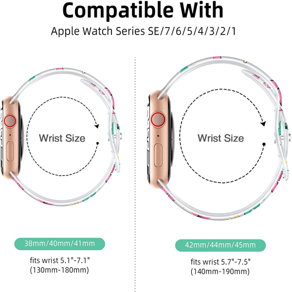 Apple Watch kanssa yhteensopiva IC Band 38/40/41 mm