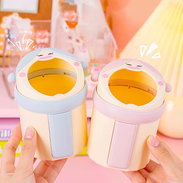 IC Nyhet Pennholder med stor kapasitet Enkel Princess Style Gel Penn Rosa