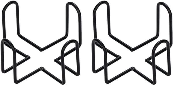 2 stk. jernunderlegg - Underleggsstativ - Metallunderleggsholder - Bordunderlegg - Urea Underleggsstativ