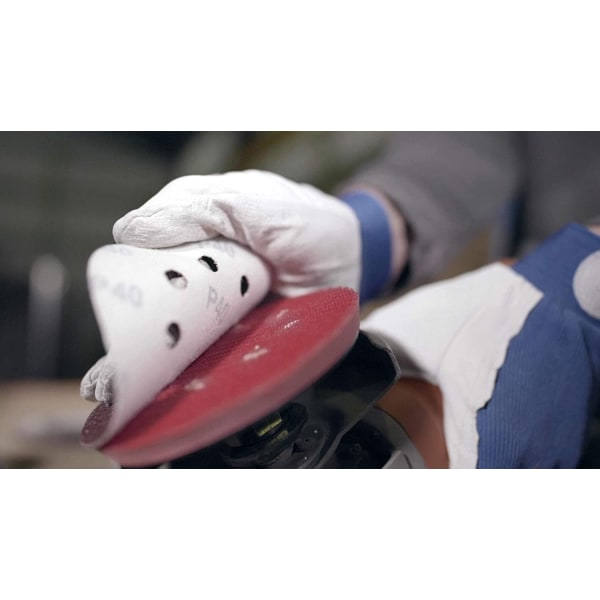 IC Professionelle slibeskiver │ 50 stk │ 8 huller │? 125 mm │ korn 100 │ til slibemaskiner │ Slibeskiver │ Sandpapir │ Slibepuder
