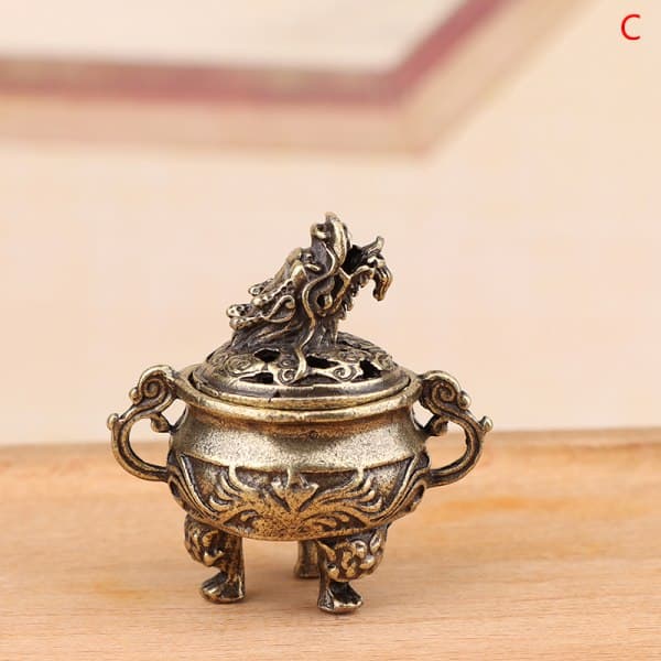 IC Lotus Røkelsebrenner Buddhistisk Kran Røkelsestick Mini C
