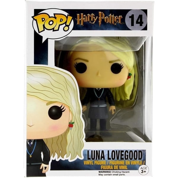 IC Funko!POP! Film: Harry Potter: Luna actionfigur med trollstav