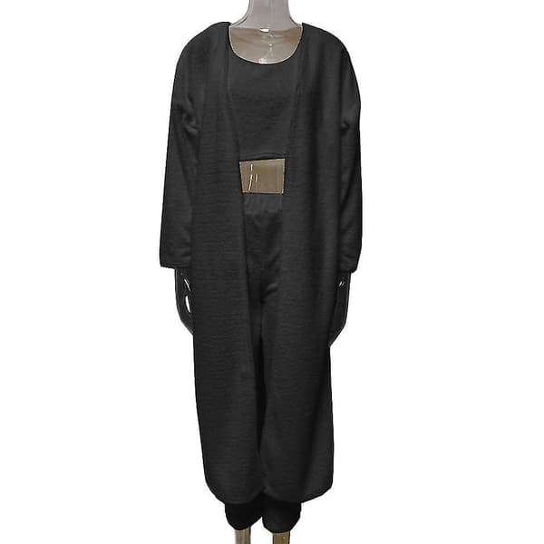 Teddy Lounge Wear Sæt Dame 3-delt Træningsoverall Sort