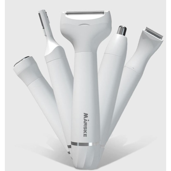 IC Epilator for kvinner, epilator for ansikt, barbermaskin for intimt område, 5in1