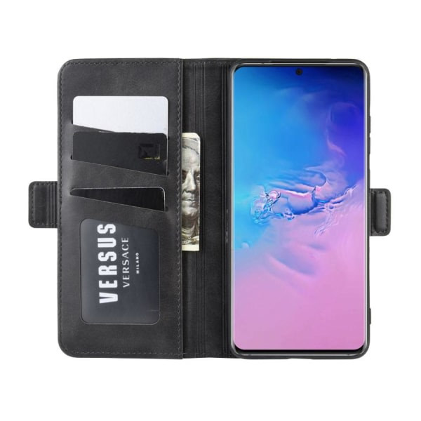 IC Samsung Galaxy S20 Ultra - Plånboksfodral - Svart Svart Svart