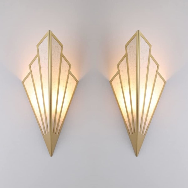 IC Moderne Vægslampe Enkel Vægslampe Soveværelse Gang Stue Vægslampe Holder E12 Stikkontakt Dekorativ Kunstlampe (Kun En Styk)
