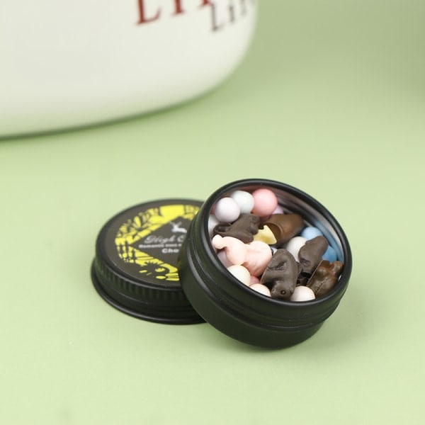 IC 1/12 skaala Nukkekoti Miniatyyri Eläin suklaa Snacks Box set A3