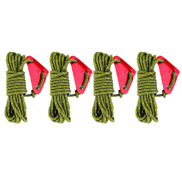 IC 5mm Reflekterende Guyline Telttov Campingline Paracord til Telt