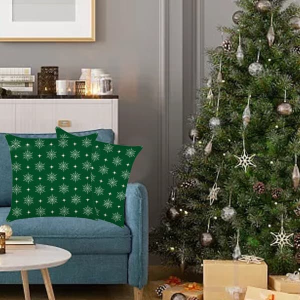 IC 4 stk trykt lintrekk Hall Sofa Soverom Gave