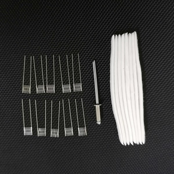 IC DIY ombyggnadssats för Vaporesso-XROS 1,2 ohm Mesh Coil Heating Wir 1,2 ohm
