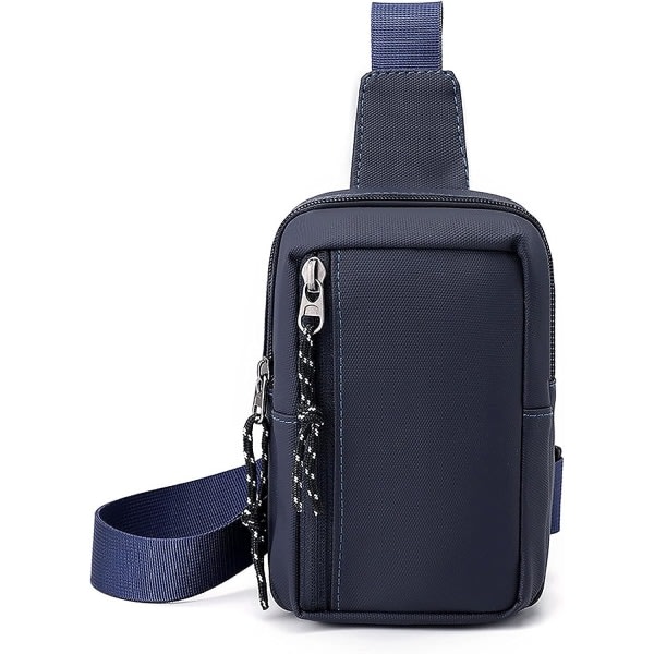 IC Mini Sling Bag - Herre Dame Liten Vanntett Crossbody Casual Telefon Brystveske for Vandring