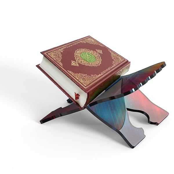 IC Islamisk Koran Hellig Bog Stativ Holder Form til Eid Ramadan gaver