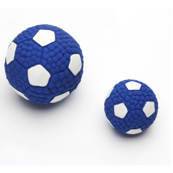 IC Hundefotball med Bittlyd - 6,5 cm - Liten Latex Fotball