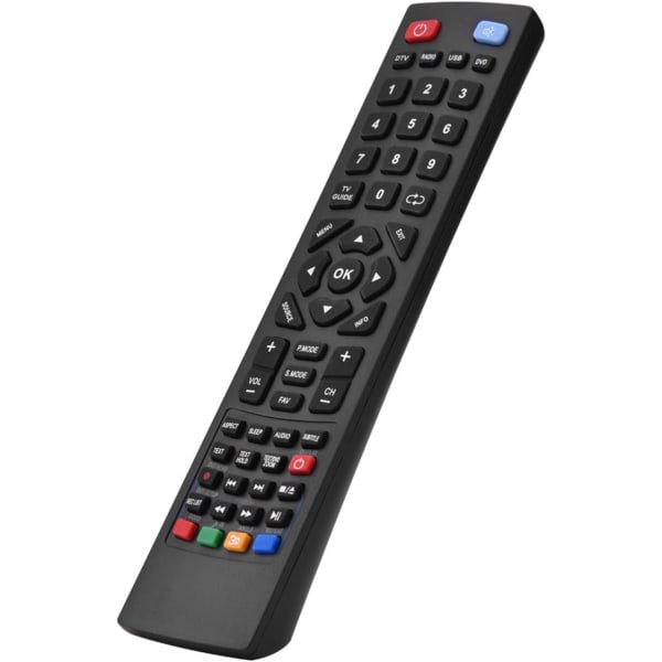 IC Universal fjernkontroll, smart TV-fjernkontroll for erstatning, passer til Alba B