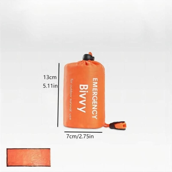2-pack nödtält, bärbar nödsovsäck Emergency Survival Shelter