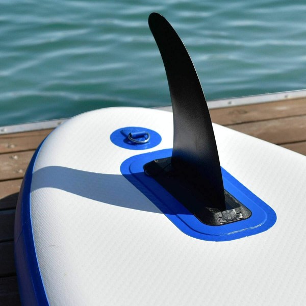 IC Surfbrädefena – uppblåsbar paddleboardfena – löstagbar longboard-centerfena med snabb frigöring – Enkel DIY-installation utan verktyg