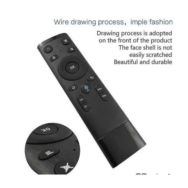 IC q5 2,4g Air Mouse Fjärrkontroll för bärbar dator Htpc Android Tv Boxusb