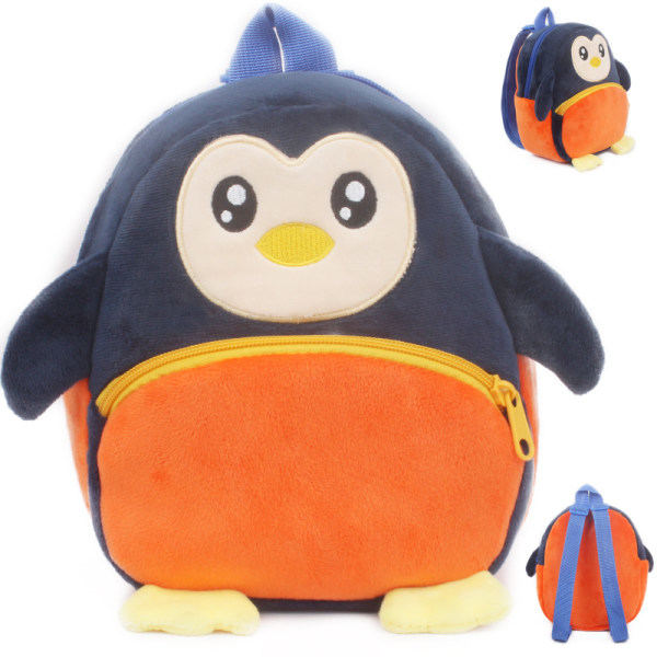 Mini Early Childhood Skolväska Royal Blue Penguin