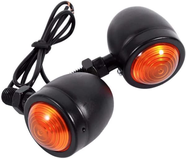 4 stk motorsykkel blinklys 12V vanntett