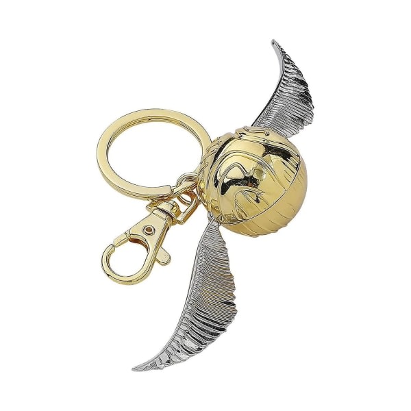 Nyckelring Heavy Duty Nyckelring Bil Nyckelringar Metall Karbinhake Nyckelringar Harry Potter Guld Snitch Nyckelring IC