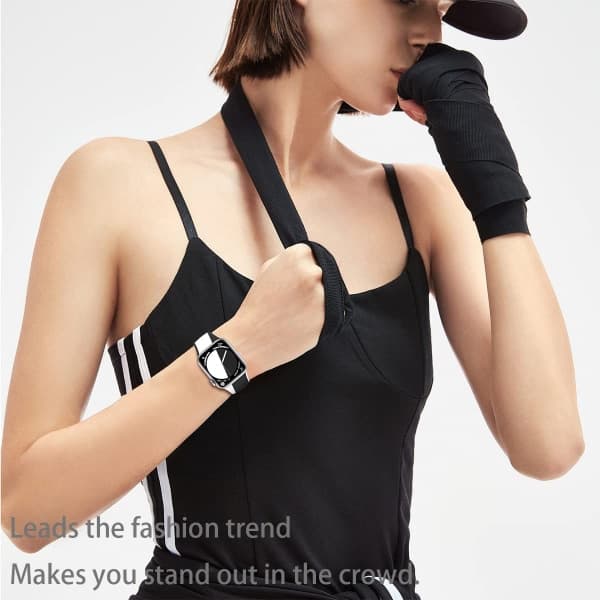 IC Designet til Apple Watch Rem 42/44/45 mm (blå/hvid)